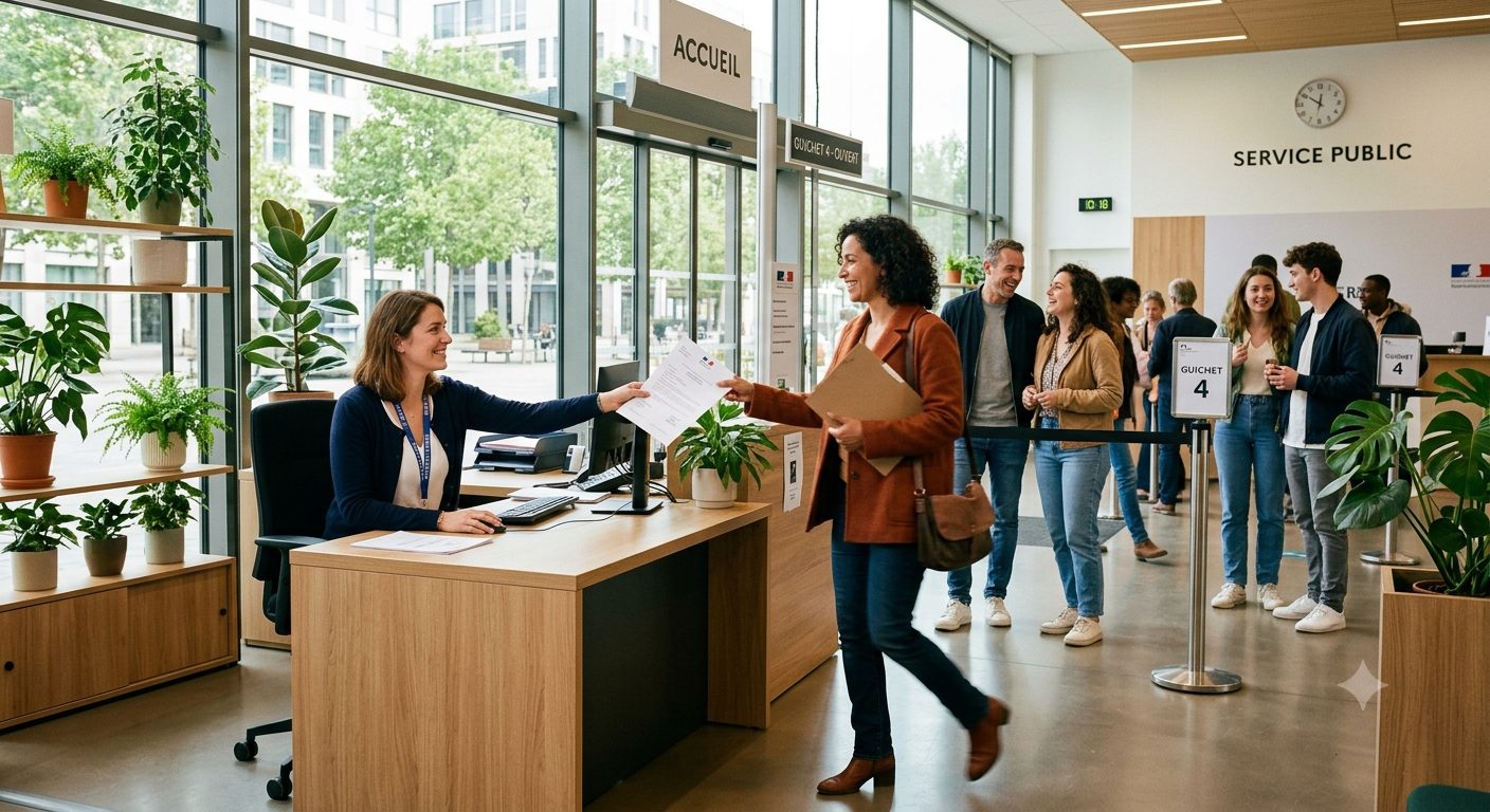Guichet de service public efficace