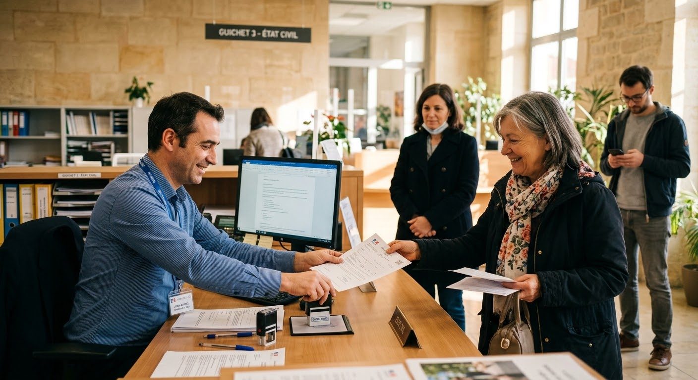 Guichet état civil, immigration contrôlée